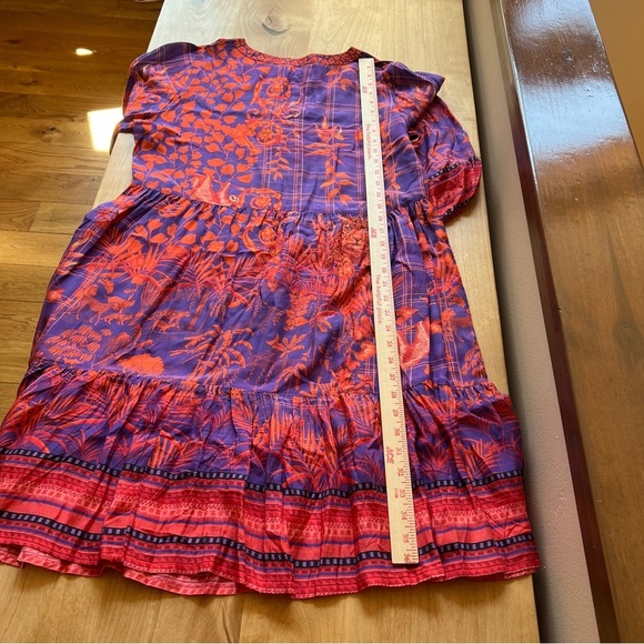 LULASOUL DRESS M MOWGLI CAPSULE LAGENLOOK BOHO WHIMSICAL TROPICAL VACATION CHIC - Picture 10 of 12